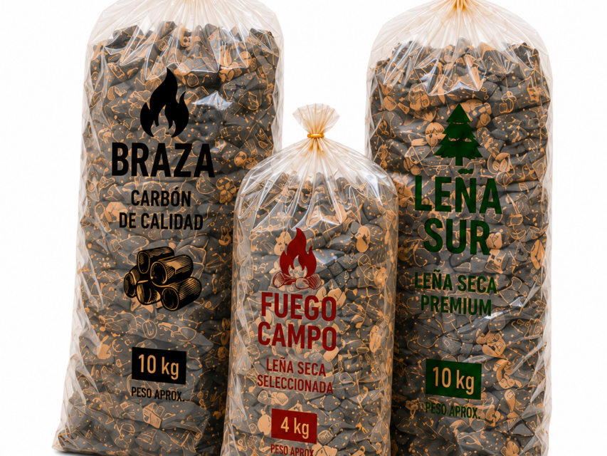 BOLSAS PARA CARBÓN O LEÑA