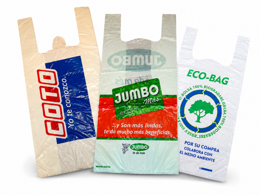 Bolsas Camiseta para Supermercados